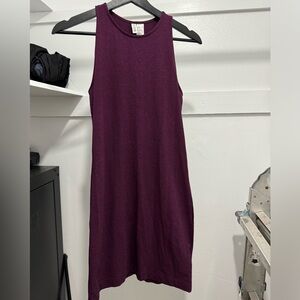 Maroon Tank top dress